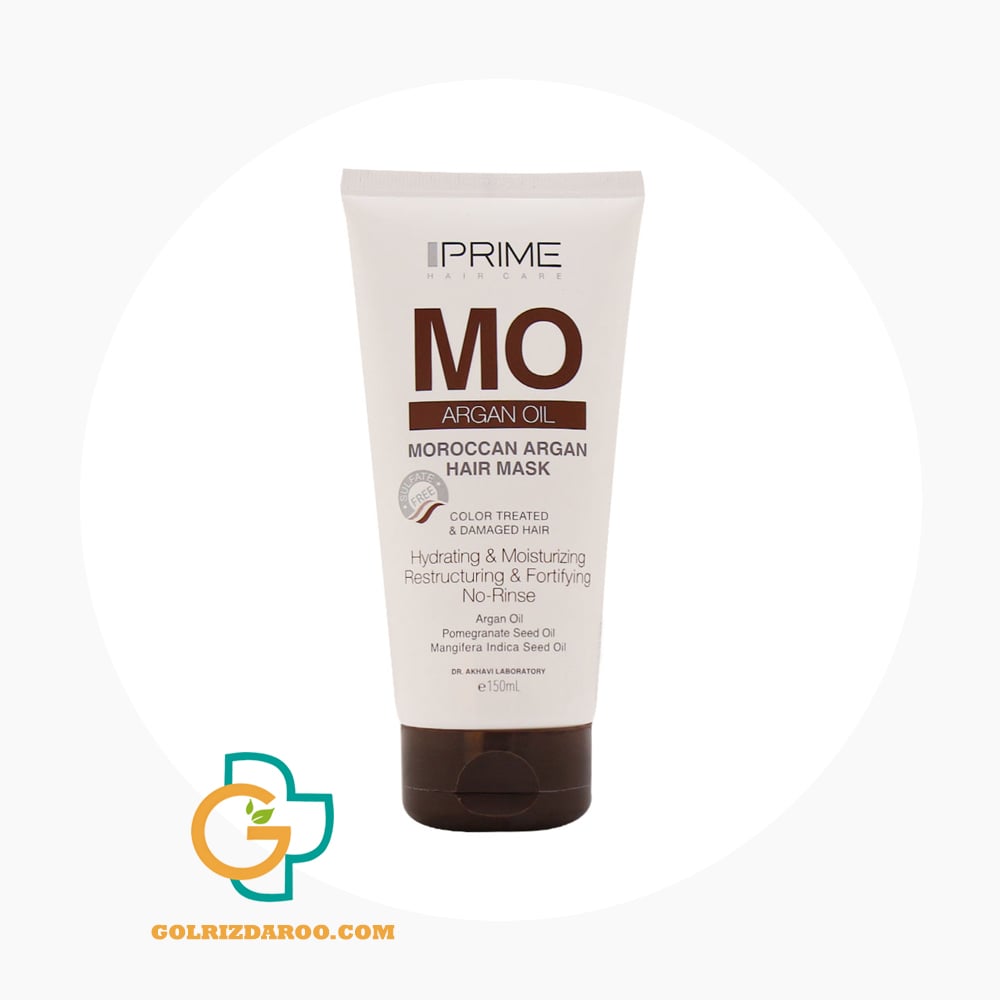 golrizdaroo-com-ماسک مو تقویت کننده آرگان پریم حجم 150 میلی لیتر-min