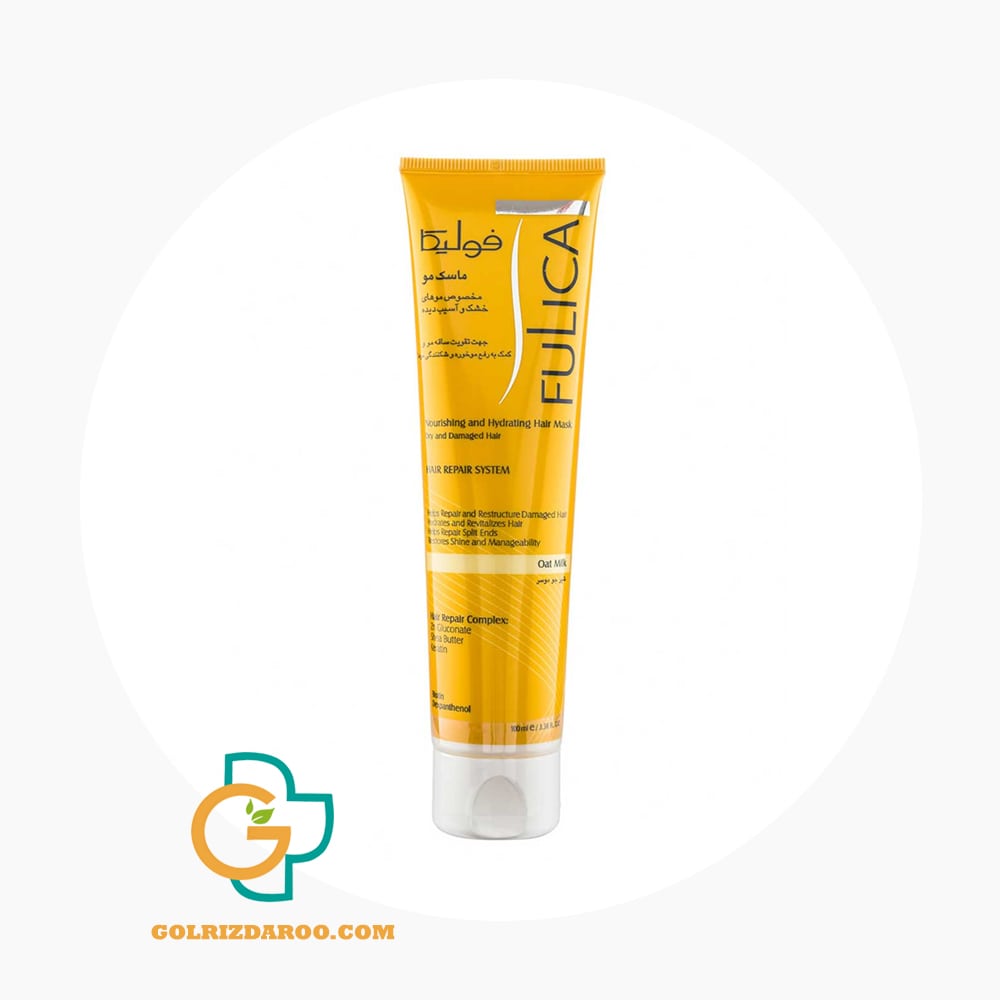 golrizdaroo-com-ماسک موی فولیکا مناسب موهای خشک و آسیب دیده حجم 100 میلی لیتر-min