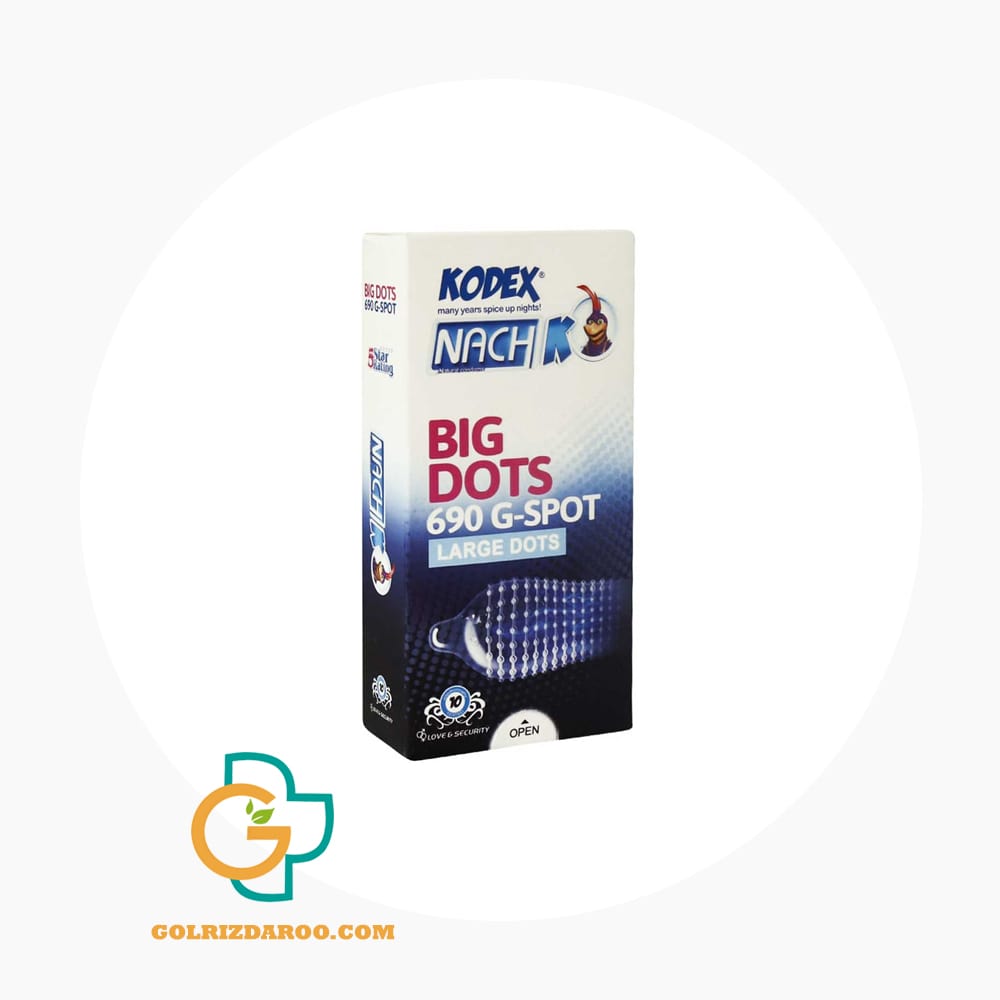 golrizdaroo.com-کاندوم BIG DOTS ناچ کدکس بسته 10 عددی-min